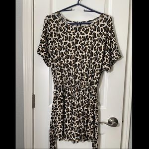 entro Leopard Print Romper